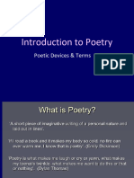 Introduction To Poetry & Icarus Flight