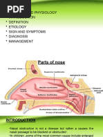 Nasal Obstruction