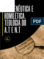 Hermenêutica, Homilética, Teologia Do A.T. & N.T.