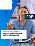 Atuação Do Psicólogo No Âmbito Educacional