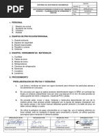 014 Pets Preelaboracion de Frutas y Verduras