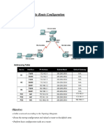 LAB7 Basic Static Routing Default Routing