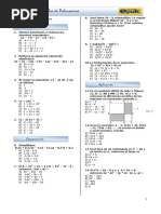 Guía 11. Álgebra de Polinomios