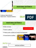 Introdução A Anatomia Sistêmica