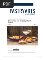 Chocamole and Chips by Charity George - Pastry Arts Magazine