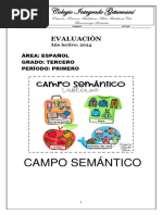 Evaluación Campo Semantico