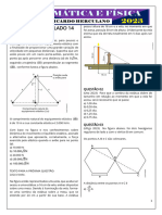 Matematica Simulado 14