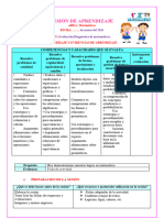 Sesion Diagnostica Sesion Matemática