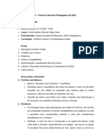 Ata Reunião Pedagógiga 2024 - Tarde