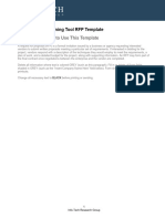 It Vulnerability Scanning Tool RFP Template R1