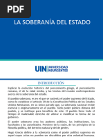 Tema - 4-2 La Soberanía Del Estado