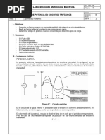 Lab09 - Medición de Potencia en Circuitos Trifasicos