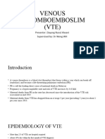 Venous Thromboemboslim