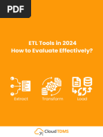 ETL Tools in 2024 - How To Evaluate Effectively