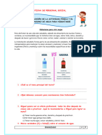 Ficha Mier 17 P.S Promoción de La Actividad Física y El Consumo de Agua para Hidratarse