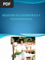 Registro Pluviometrico y Pluviografico