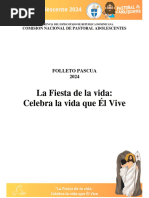 Folleto de Pascua Adolescente 2024