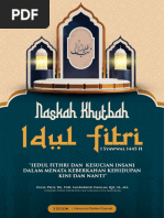 Khutbah Idul Fitri 1445 H