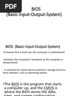 BIOS and POWER ON SELF TEST