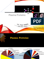 Plasma Proteins Prots&AA Chem Lect (28!10!16) - 1