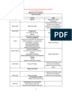 Programa Final Vi Congreso de Estudios Interdisciplinarios de Genero