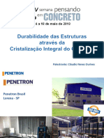 Durabilidade Através Da Cristalização Integral Do Concreto