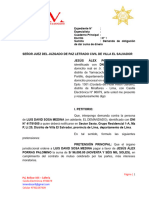 Demanda Caso Gorra Obligación de Dar Suma de Dinero