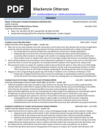 Mackenzie Otterson General Resume