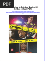 Introduction To Criminal Justice 9th Edition Ebook PDF