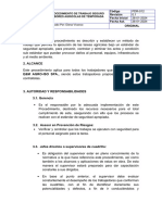 Procedimiento de Trabajos Agricolas