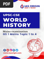 World History (G.S.-1) Part-1