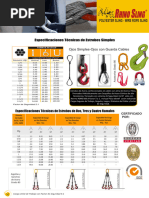 Ficha Tecnica Estrobos Cable de Acero