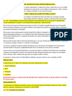 Derecho de Alimentos para Mujer Embarazada