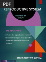 REPRODUCTIVE SYSTEM 10 PPT - Group 4