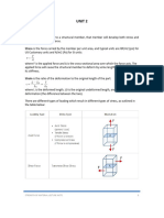 Strength of Material Unit 2 - Stress