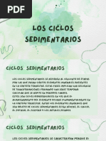 Ciclos Sedimentarios !!