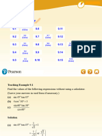 Mathematics in Action Chapter 9 Teaching Examples