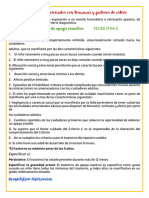 Trastornos Relacionados Con Traumas y Factores de Estrés Resumen