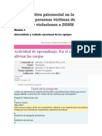 La Perspectiva Psicosocial en La Atención A Personas Víctimas de Violencia y Violaciones A DDHH (MODULO 5)