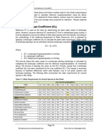 Irrigation Plant Water Demand - Adm