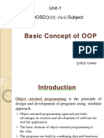 Unit-1 (Part-A) Notes of OOPS by Updesh Kumar - Updated