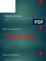 Interjections