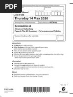 Macro Economics June 2020 With Some Solutions