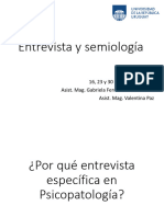 Psicopatología 2022 Entrevista Semiologia