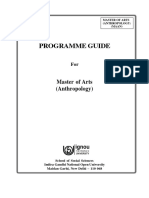 Programme Guide (MAAN)