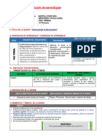 Sesión de Aprendizaje MODELO