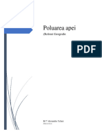 Poluarea Apei (Referat)