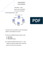 ContrÔle Surveille Reseaux Informariques 1