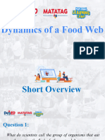 G8-Lesson 12-Dynamics of Food Web