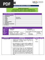 Sesión 03 - Si, Asumimos Nuevos Roles - 2° Secundaria - Ciclo VI - Educación Sexual